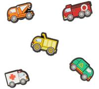 Crocs Lot de 5 breloques unisexes pour chaussures de travail, multicolore, taille unique, multicolore, Taille unique