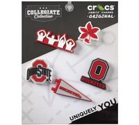 Crocs Lot de 5 paires de sports unisexe Collection université d'État de l'Ohio