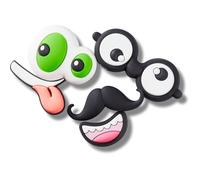 Crocs Make Your Own Faces 5 Pack, Breloques de Chaussure Mixte, Multicolore, Taille Unique