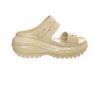 Crocs - Mega Crush Sandal - Femme - Chaussures - Beige - Taille: 41 EU