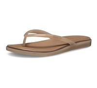 Crocs Miami Jelly Tongs à bout rond pour femme, gelée de chocolat au lait, 36 EU