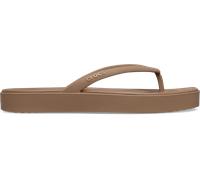 Crocs Miami Square form Tongs Femmes Milk Chocolate 33