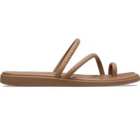 Crocs Femme Miami Toe Loop Sandal Sandales, Milk Chocolate, 42/43 EU