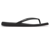 Crocs Femme Miami Flip Tongs, Black, 38/39 EU