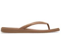 Crocs Femme Miami Flip Tongs, Milk Chocolate, 41/42 EU