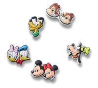 Crocs Mickey and Friends PVC 5 Pack, Breloques de Chaussure Mixte, Multicolore, Taille Unique