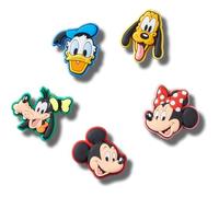 Crocs Mickey Friends Lot de 5 breloques colorées pour chaussures, multicolore, taille unique, multicolore, Taille unique