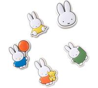 Crocs Breloques pour chaussures Miffy Pack de 5 Multicolore Mixte Taille unique