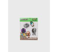 Crocs Minecraft 5 Pack, Breloques pour Chaussures Mixte Adulte, Multicolore, Taille Unique