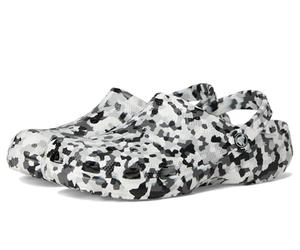 Crocs,Mixte,Classic Confetti Clog,Noir/Blanc,41-42