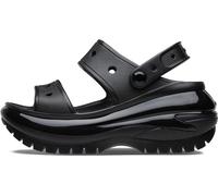Crocs Mixte Classic Mega Crush Platform Sandals Slides, Noir, 37 EU