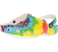 Crocs Mixte Classic Tie Dye Clogs Sabots, Multicolore, 48/49 EU