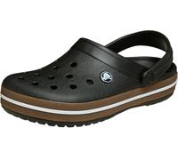 Crocs Sabot Crocband en gomme – Noir/Marron/Blanc – 43-44
