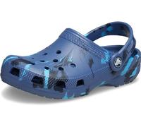 Crocs Mixte Enfant Classic Clog K Sabot, Marbled Navy Multi, 33/34 EU