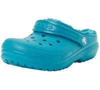 Crocs Mixte Enfant Classic Lined Clog K, Bleu Sarcelle Turbo, 32/33 EU