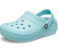 Crocs Mixte enfant Classic Lined Clog K Sabots, Pure Water, 30/31 EU
