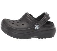 Crocs Sabots Classic Lined Unisexe Enfant Noir/Noir 22/23 EU
