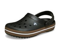 Crocs,Mixte Enfant,Crocband Gum Clog K,Noir,33-34
