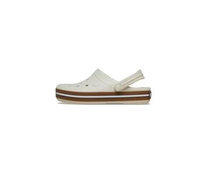 Crocs,Mixte Enfant,Crocband Gum Clog T,Blanc du Sommet,27-28