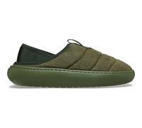 Pantoufles Crocs Classic Sueded Moc vert kaki - 38-39