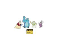 Crocs Monsters Inc Lot de 5 breloques en forme de chaussure Taille unique, multicolore, Taille unique