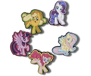Crocs My Little Pony 5 Pack, Breloques de chaussure Unisexe, Multicolor,