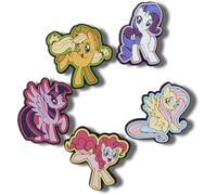Crocs My Little Pony 5 Pack, Breloques de Chaussure Unisexe, Multicolor, Taille Unique