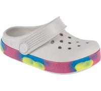Crocs Off Court Glitter Band Clog T 209717-1FS, tongs, pour filles, blanc, taille : 22/23