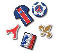 Crocs Paris St Germain 5 Pack, Breloques de chaussure Unisexe, Multicolor,