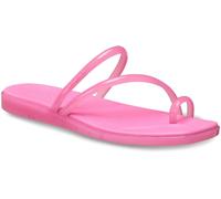 Crocs Pink Miami Jely Toe Loop Sandals