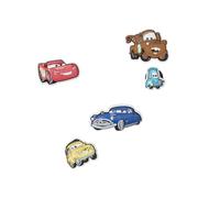 Crocs Pixar Cars Lot de 5 breloques chaussures unisexe, multicolore, taille unique, multicolore, Taille unique