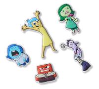 Crocs Breloques pour chaussures Pixar Inside Out Lot de 5 Cool Stuff Multicolore Taille unique