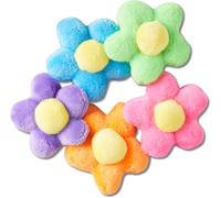 Crocs Plush Flower Power 5 Pack, Breloques de Chaussure Unisexe, Multicolor, Taille Unique