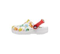 Crocs Pokémon Classic Kids Clog - Sabot enfant garçon blanc, bride pivotante 32/33
