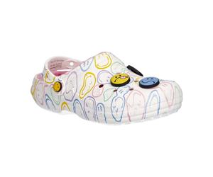 Crocs - Sabot Classique Doublé Smiley - Femme - Chaussures - Multicolore - Taille: 38 EU