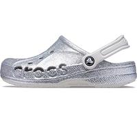 Crocs Sabots Baya Glitter Unisexes pour Adulte, Paillettes argentées., 38/39 EU