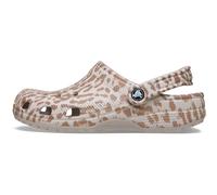 Crocs Classic Pop Animal Sabots Unisex Cocoa Crème 46