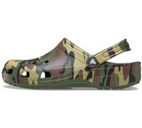 Crocs Sabots 'Classic' brun foncé / kaki / olive / noir, Taille 48,5