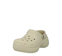 Crocs Classic Plataform Lined Clog beige femme - 41-42