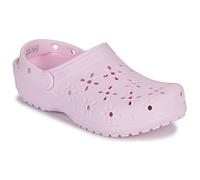 Crocs Classic Floral Cut Out Clogs Rose EU 37-38 Homme,Femme