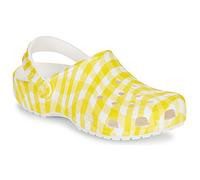 Crocs Sabots Classic Gingham Clog in Blanc 38 / 39