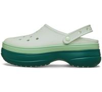 Crocs Sabots 'Classic Stacked' vert / vert pastel / vert clair, Taille 36-37