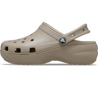 Crocs Classic Platform Sabots Femmes Taupe 36