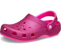 Crocs Sabots classiques à paillettes unisexes pour adulte, Pink (Crush), 9 Women/7 Men