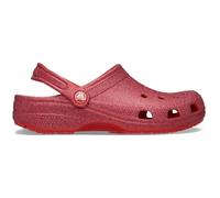 Crocs Sabots classiques à paillettes unisexes pour adulte, rouge cerise, 8 Women/6 Men