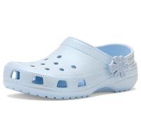 Crocs Sabots classiques à perles brillantes unisexes pour enfant (petit enfant/grand enfant), Bleu givré, 13 Little Kid