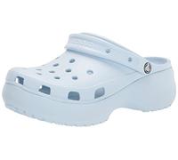 Crocs Sabots classiques à plateforme pour femme, Bleu minéral, 46 EU