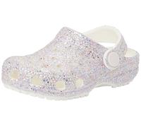 Crocs Sabots enfant filles Classic Fantasy Glitter Clog T Blanc 22/23