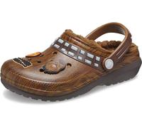 Crocs Sabots classiques doublés Star Wars Chewbacca unisexes pour enfant, espresso, 4 Big Kid