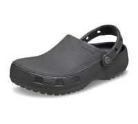 Crocs Sabots classiques en toile unisexes pour adultes pour homme et femme, Sable Noir, 6 Women/4 Men